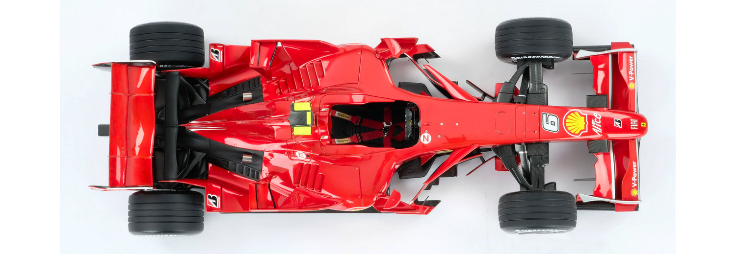 Plan view of the Ferrari tribute car from FF1